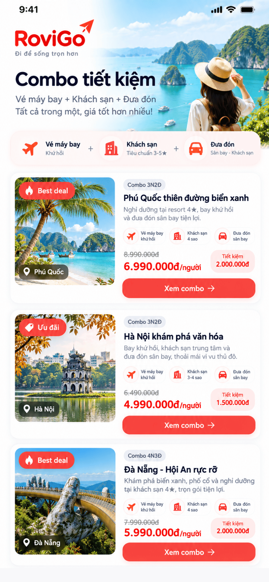 App du lịch - Booking Tour